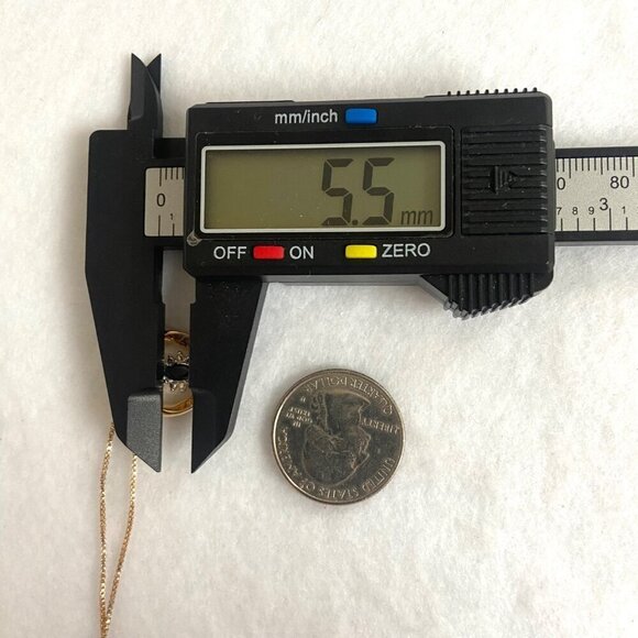 Ross-Simons Gold Vermeil Sterling Silver 925 Sapphire Heart Pendant Necklace 18" - Picture 13 of 16